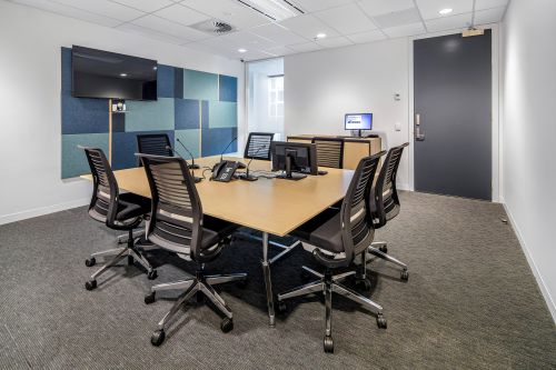 Conference room at Melbourne registry