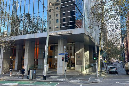 Outside entry of 15 William Street