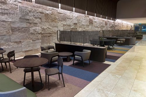 Lobby seating at 15 William Street